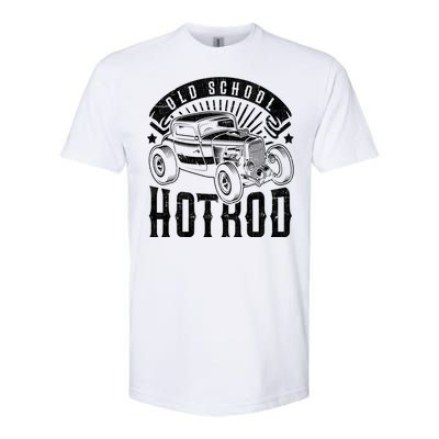 Vintage Hot Rod Old School Retro Speed And Power Great Gift Softstyle CVC T-Shirt