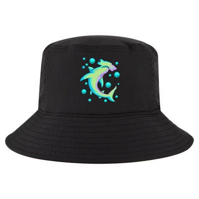 Vintage Hammerhead Shark Cool Comfort Performance Bucket Hat