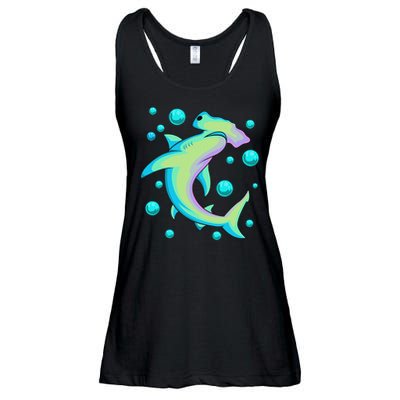 Vintage Hammerhead Shark Ladies Essential Flowy Tank