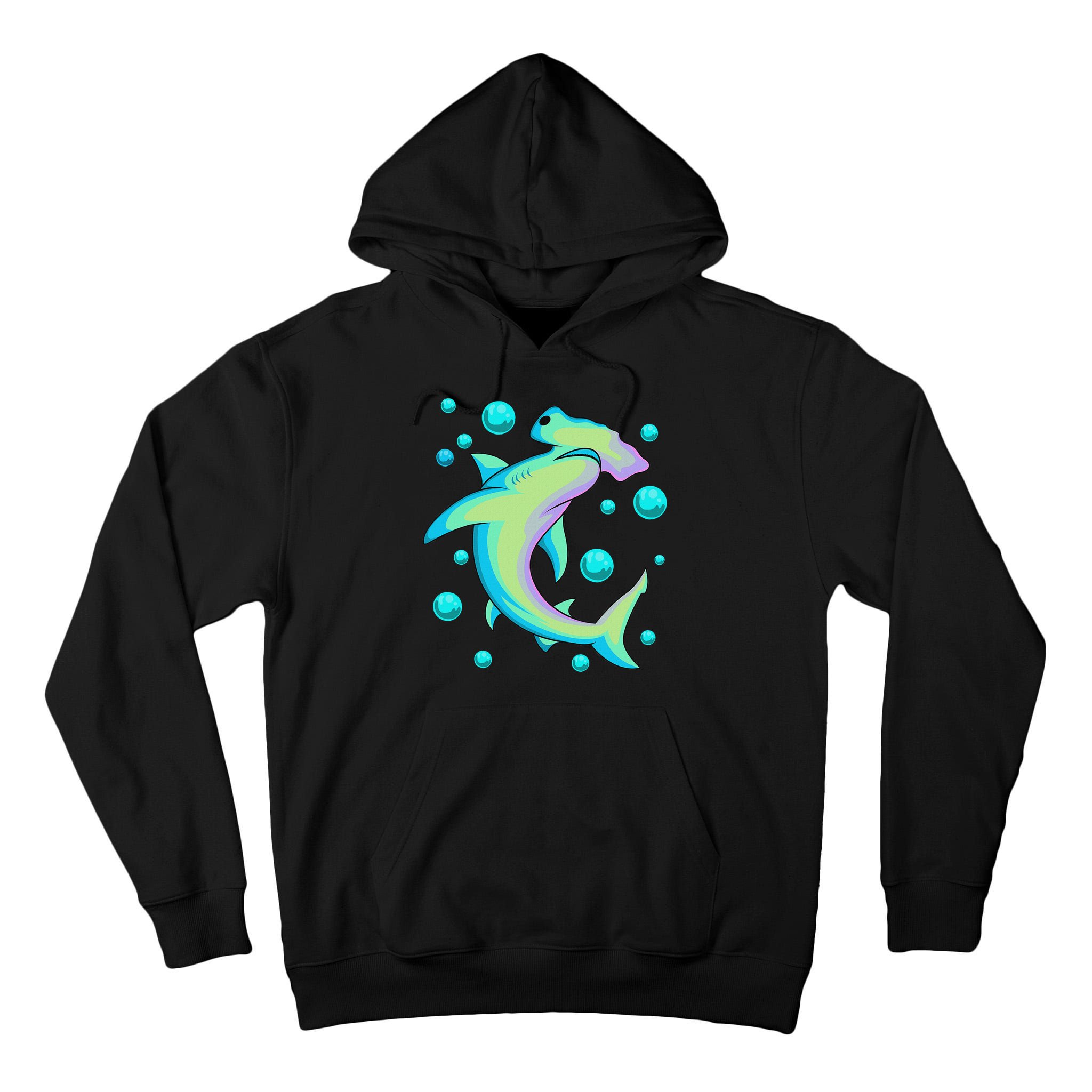 Vintage Hammerhead Shark Tall Hoodie