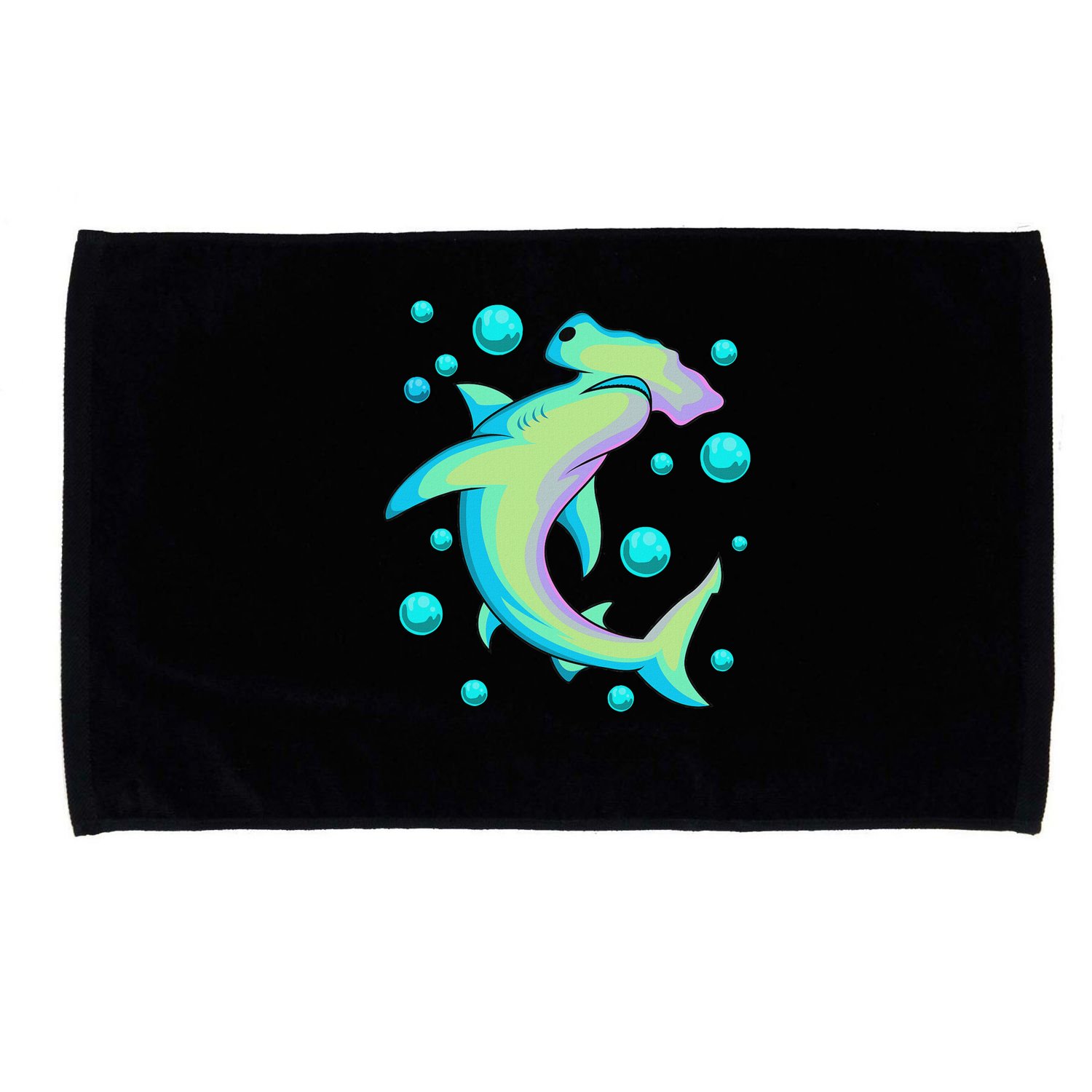Vintage Hammerhead Shark Microfiber Hand Towel