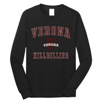 Verona High School Hillbillies Long Sleeve Shirt