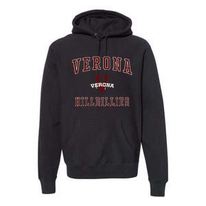 Verona High School Hillbillies Premium Hoodie