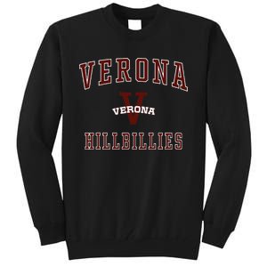 Verona High School Hillbillies Tall Sweatshirt