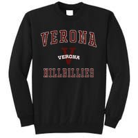 Verona High School Hillbillies Tall Sweatshirt