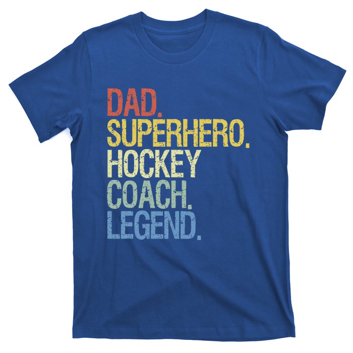 Vintage Hockey Saying Coach Ice Hockey Player T-Shirt