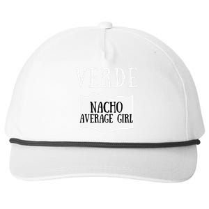 Verde Hot Sauce Packet Group Costume Gift Snapback Five-Panel Rope Hat