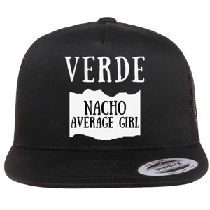 Verde Hot Sauce Packet Group Costume Gift Flat Bill Trucker Hat