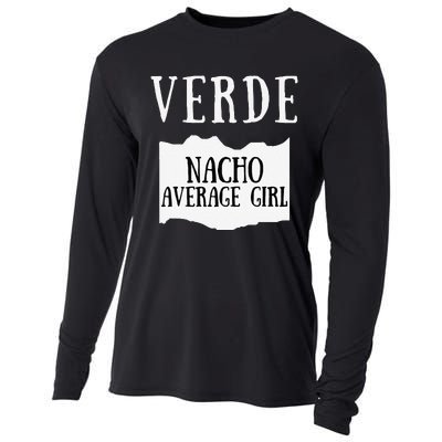 Verde Hot Sauce Packet Group Costume Gift Cooling Performance Long Sleeve Crew