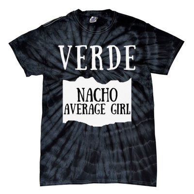 Verde Hot Sauce Packet Group Costume Gift Tie-Dye T-Shirt