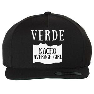 Verde Hot Sauce Packet Group Costume Gift Wool Snapback Cap