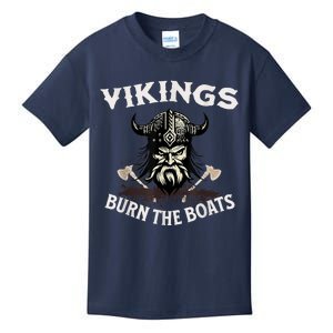 Vikings High School College Sports Motivation Kids T-Shirt