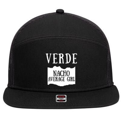Verde Hot Sauce Packet Group Costume 7 Panel Mesh Trucker Snapback Hat