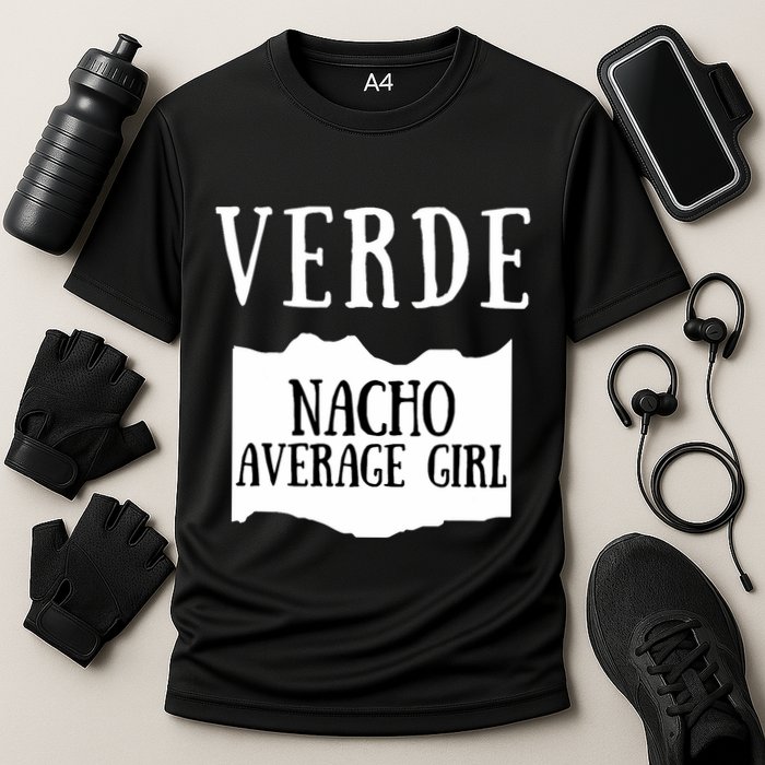 Verde Hot Sauce Packet Group Costume Cooling Performance Crew T-Shirt