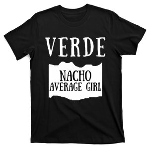 Verde Hot Sauce Packet Group Costume T-Shirt