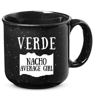 Verde Hot Sauce Packet Group Costume 15oz Campfire Ceramic Mug