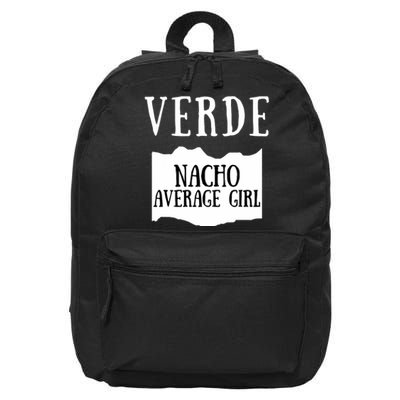 Verde Hot Sauce Packet Group Costume 16 in Basic Backpack