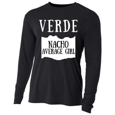 Verde Hot Sauce Packet Group Costume Cooling Performance Long Sleeve Crew