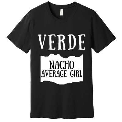 Verde Hot Sauce Packet Group Costume Premium T-Shirt