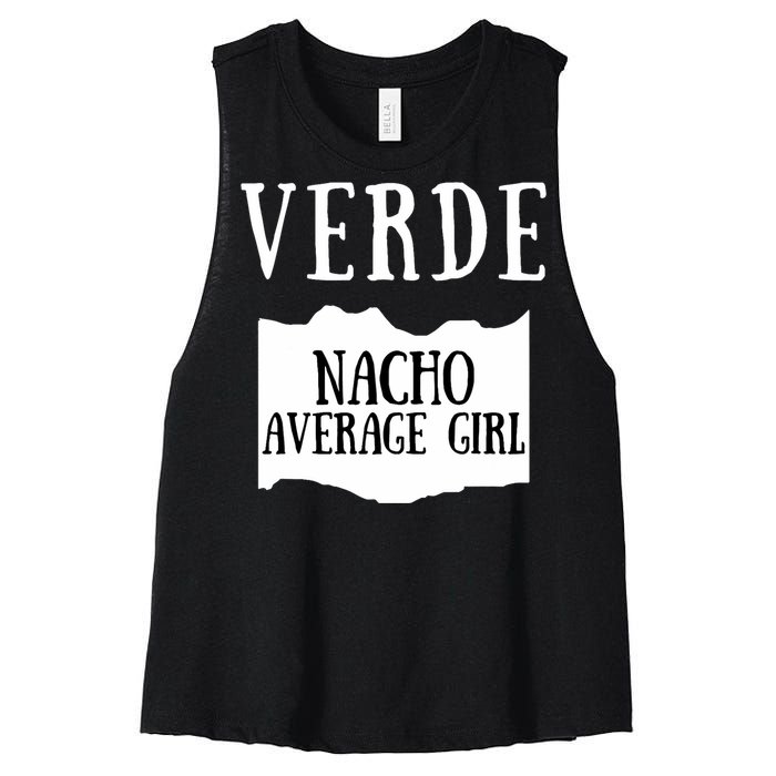 Verde Hot Sauce Packet Group Costume Women's Racerback Cropped Tank