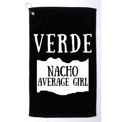 Verde Hot Sauce Packet Group Costume Golf Towel
