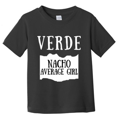 Verde Hot Sauce Packet Group Costume Toddler T-Shirt