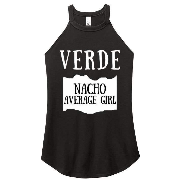Verde Hot Sauce Packet Group Costume Women's Perfect Tri Rocker Tank
