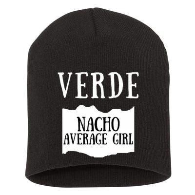 Verde Hot Sauce Packet Group Costume Short Acrylic Beanie