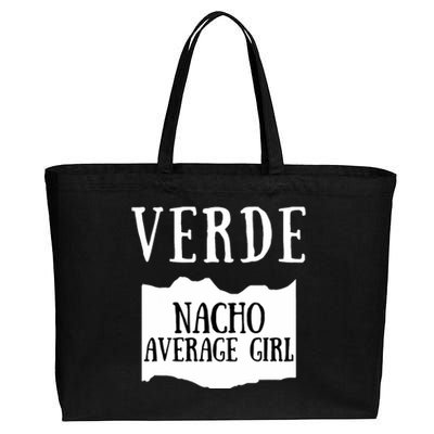 Verde Hot Sauce Packet Group Costume Cotton Canvas Jumbo Tote