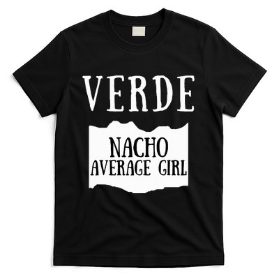 Verde Hot Sauce Packet Group Costume T-Shirt