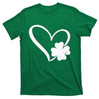 Vintage Happy St Patrick's Day Go Lucky Irish Shamrock Gift T-Shirt