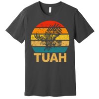 Vintage Hawk Tuah Hilarious Premium T-Shirt