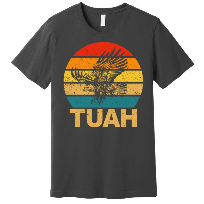 Vintage Hawk Tuah Hilarious Premium T-Shirt