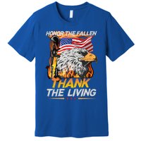 Veteran Honor The Fallen Thank The Living Usa Flag Gift Premium T-Shirt