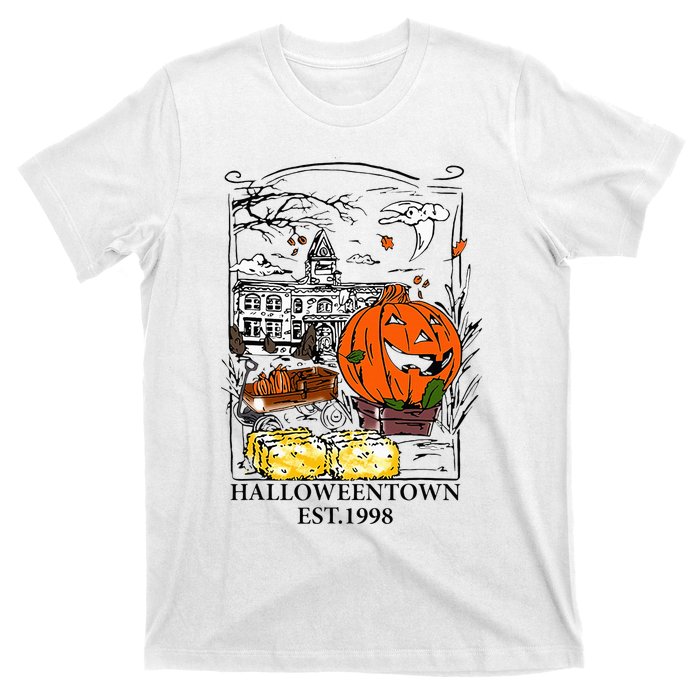 Vintage Halloween Town Gift T-Shirt