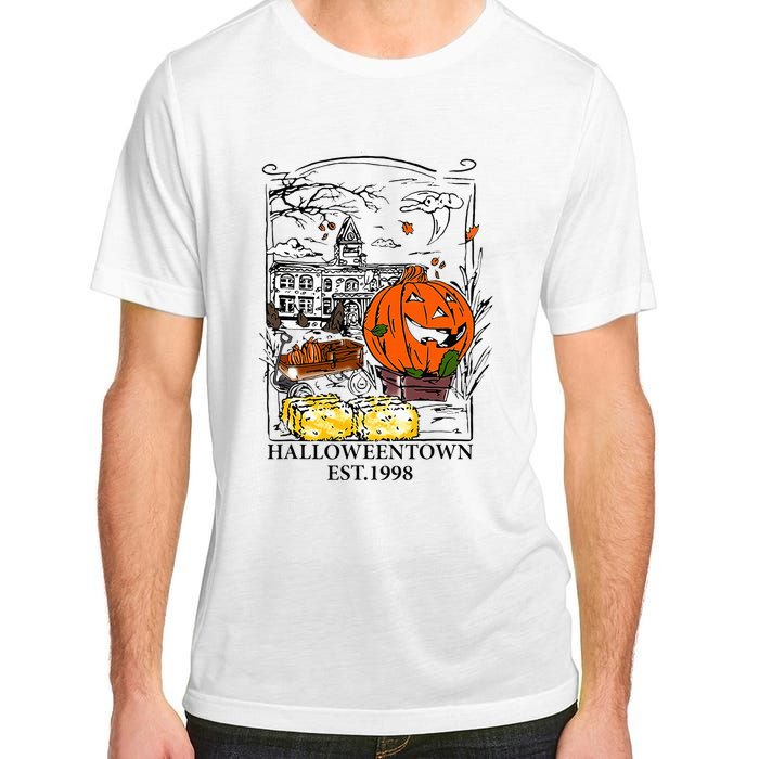 Vintage Halloween Town Gift Adult ChromaSoft Performance T-Shirt