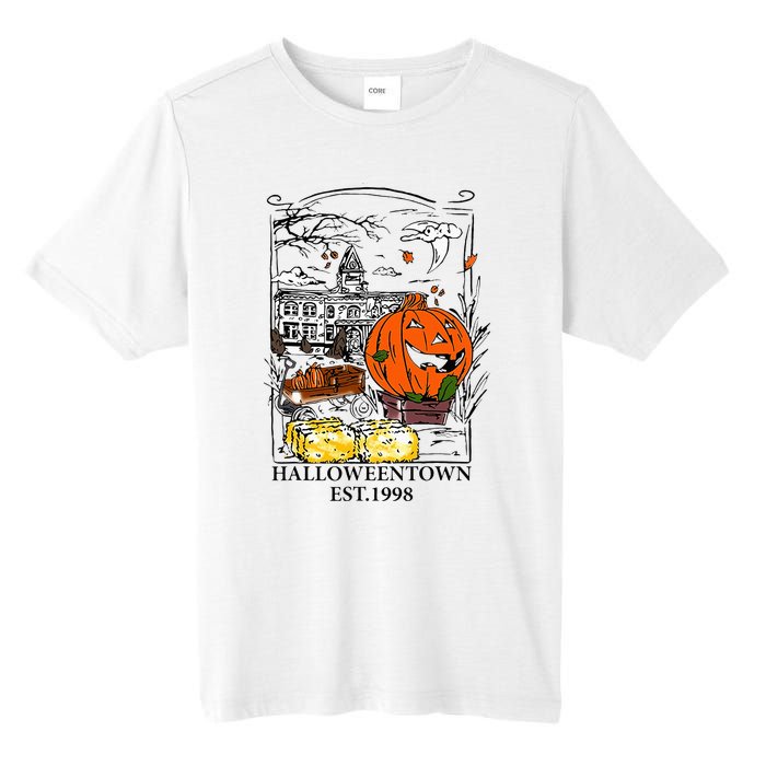 Vintage Halloween Town Gift Tall Fusion ChromaSoft Performance T-Shirt