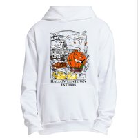 Vintage Halloween Town Gift Urban Pullover Hoodie