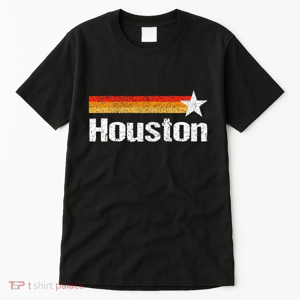 Vintage Houston Texas Houston Strong Stripes Usa Texas Tall T-Shirt