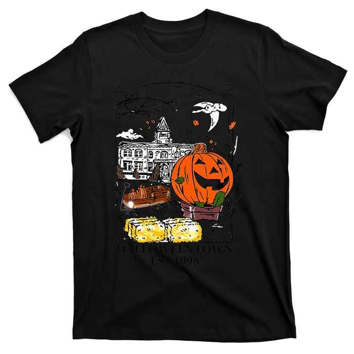 Vintage Halloween Town Gift T-Shirt