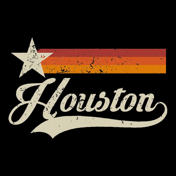 Vintage Houston Texas Houston Baseball Proud Womens Tank Top