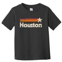 Vintage Houston Texas Houston Strong Stripes Toddler T-Shirt