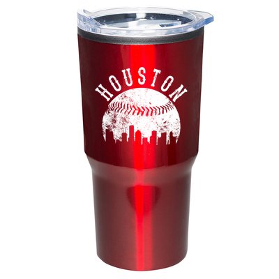 Vintage Houston Texas Sports Baseball Logo Skyline City Tumbler