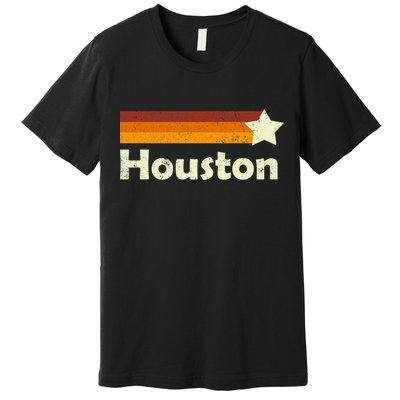 Vintage Houston Texas Logo Premium T-Shirt