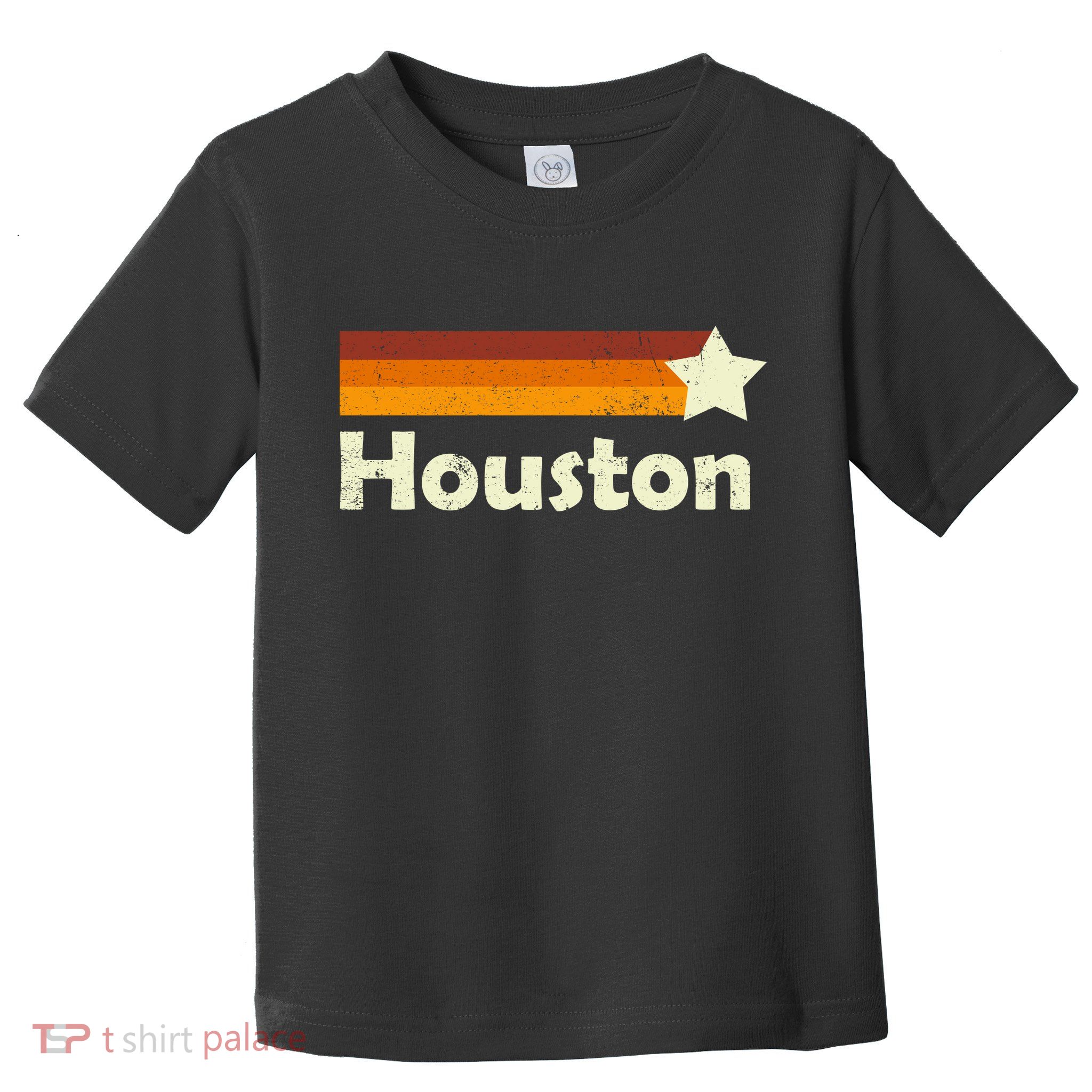 Vintage Houston Texas Logo Toddler T-Shirt