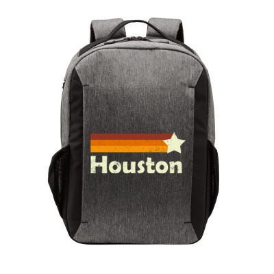 Vintage Houston Texas Logo Vector Backpack