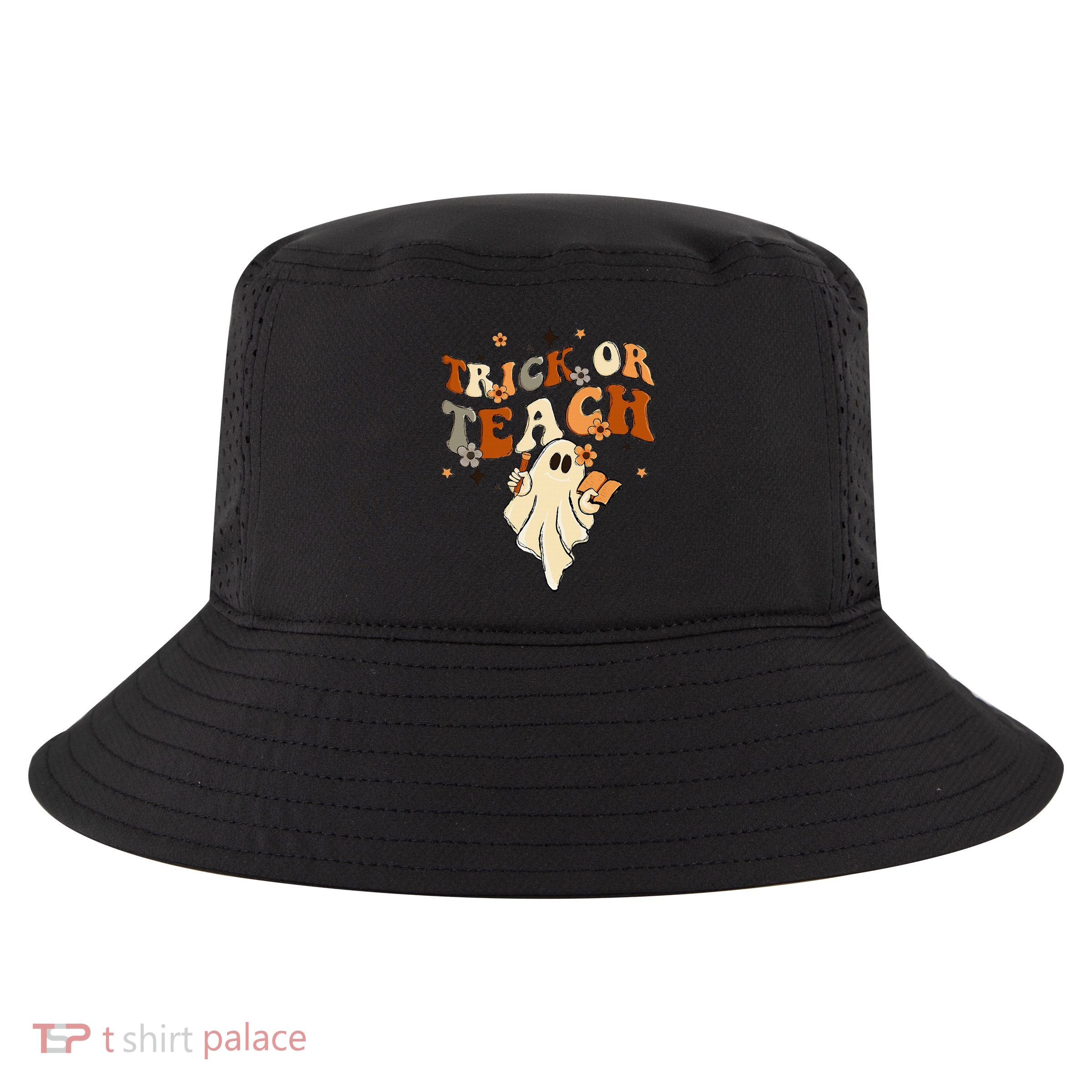 Vintage Halloween Teacher Life - Retro Trick or Teach Cool Comfort Performance Bucket Hat