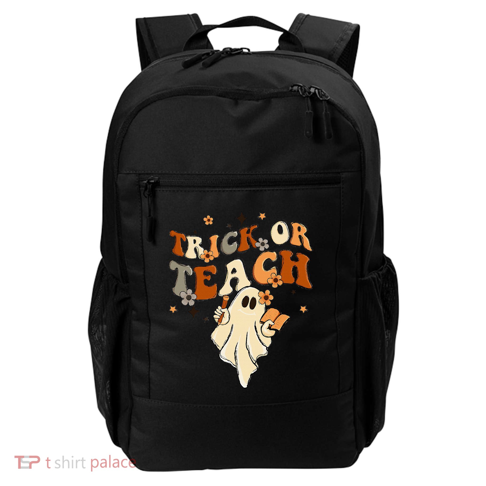 Vintage Halloween Teacher Life - Retro Trick or Teach Backpack