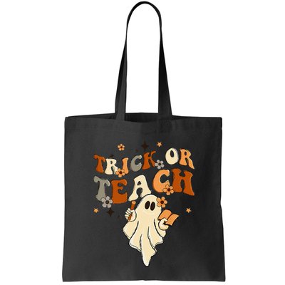 Vintage Halloween Teacher Life - Retro Trick or Teach Bag