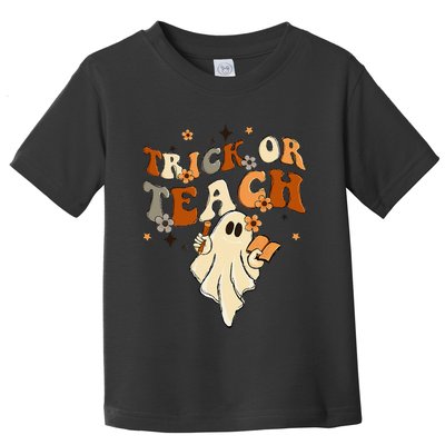 Vintage Halloween Teacher Life - Retro Trick or Teach Toddler T-Shirt